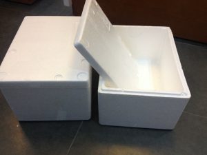 Thùng xốp đựng nước mắm